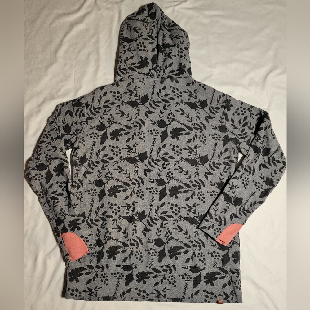 Ampersand AVE Gray and Pink Hoodie Size Xl - Picture 4 of 5